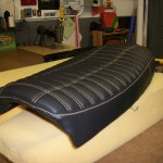 1977 CB750 K seat redo,seat upholstery