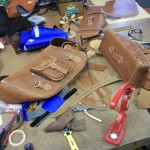 100_3287 Custom leather saddle bags for a Harley