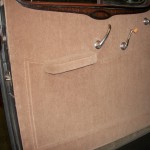 1934 oldsmobile 4 door entire interior redo. Mohair fabric. Vinyl top.Thanks Dale!!!