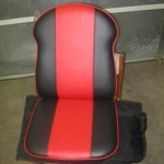 Motorcycle side car seat redo