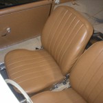 1957 porsche front bucket seats redo.