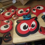 Red owls.